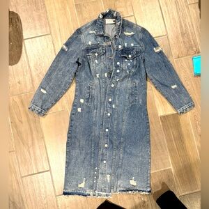 Cutely Covered denim coat S